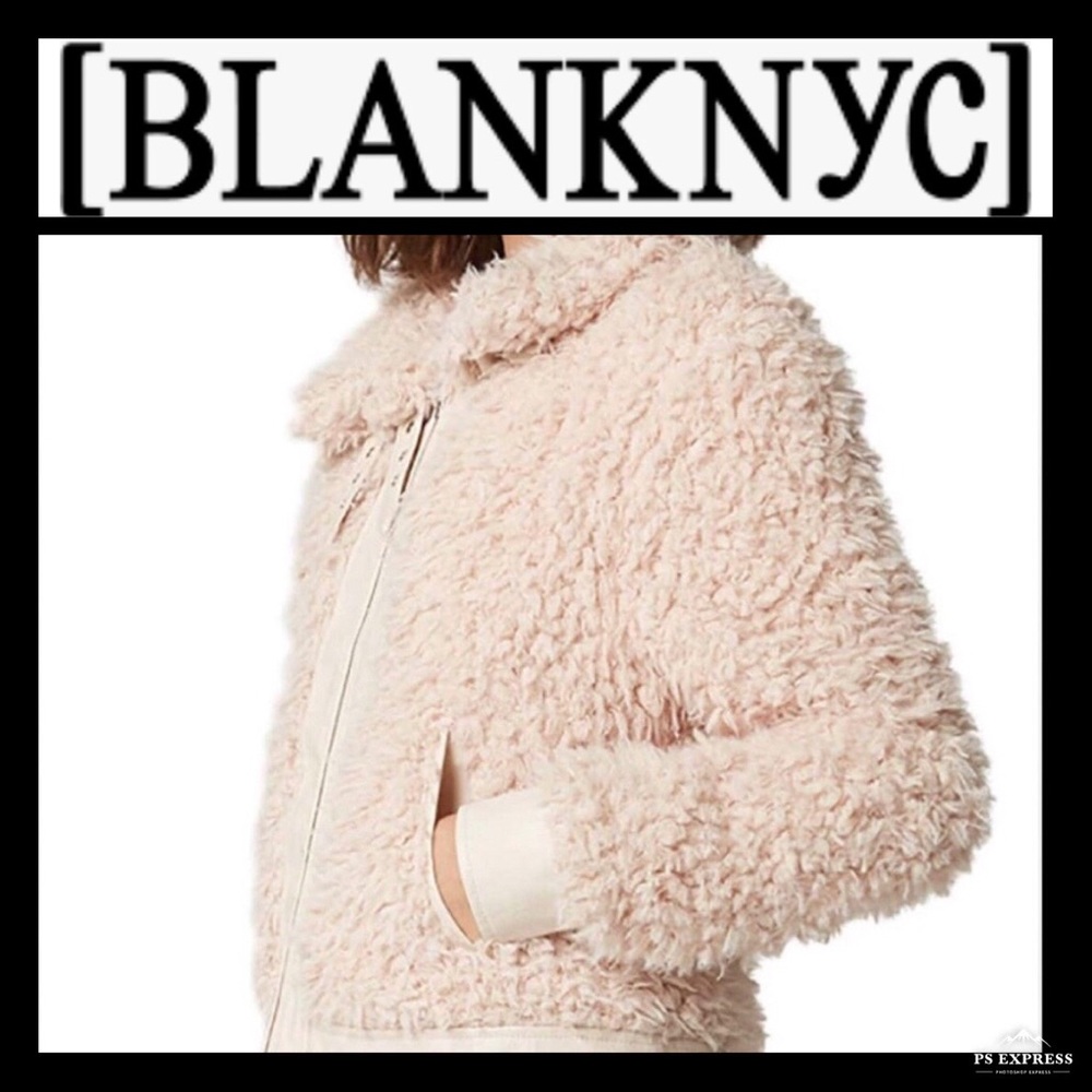 Blank NYC Pink Bomber Jacket